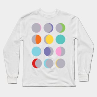 phases of the moon Long Sleeve T-Shirt